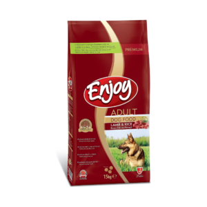 Enjoy Kuru Köpek Maması Kuzu Etli ve Pirinçli 15 Kg